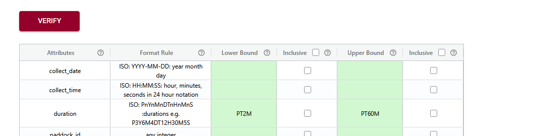Inputting data into the range overlay of the Semantic Engine.